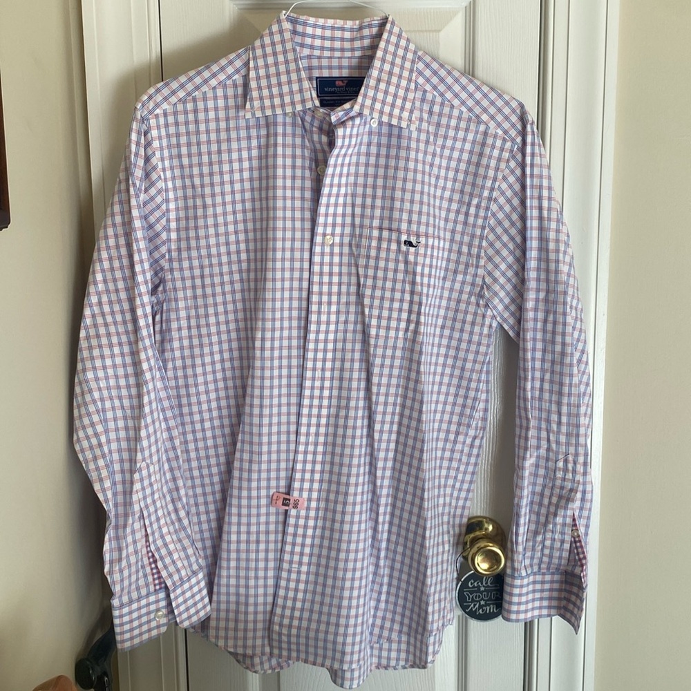 Vineyard Vines Classic Fit Ticker Shirt